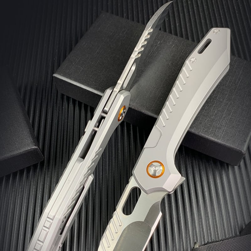 Hunter camping survival folding knife