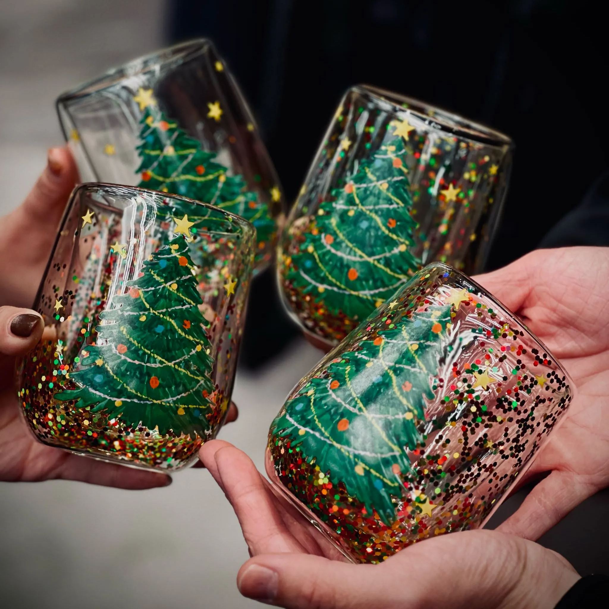 🎄🎅Early Christmas Promotion - 49% OFF 🥂Christmas Tree Tumbler 🎄