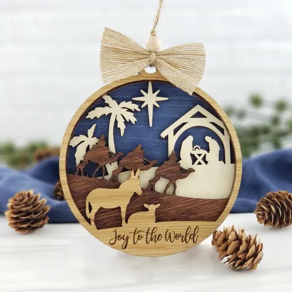 Nativity Christmas Ornament