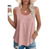 🔥Heißer Verkauf 70% Rabatt🔥Women's Vest ärmellos Rundhalsausschnitt Casual Sommer
