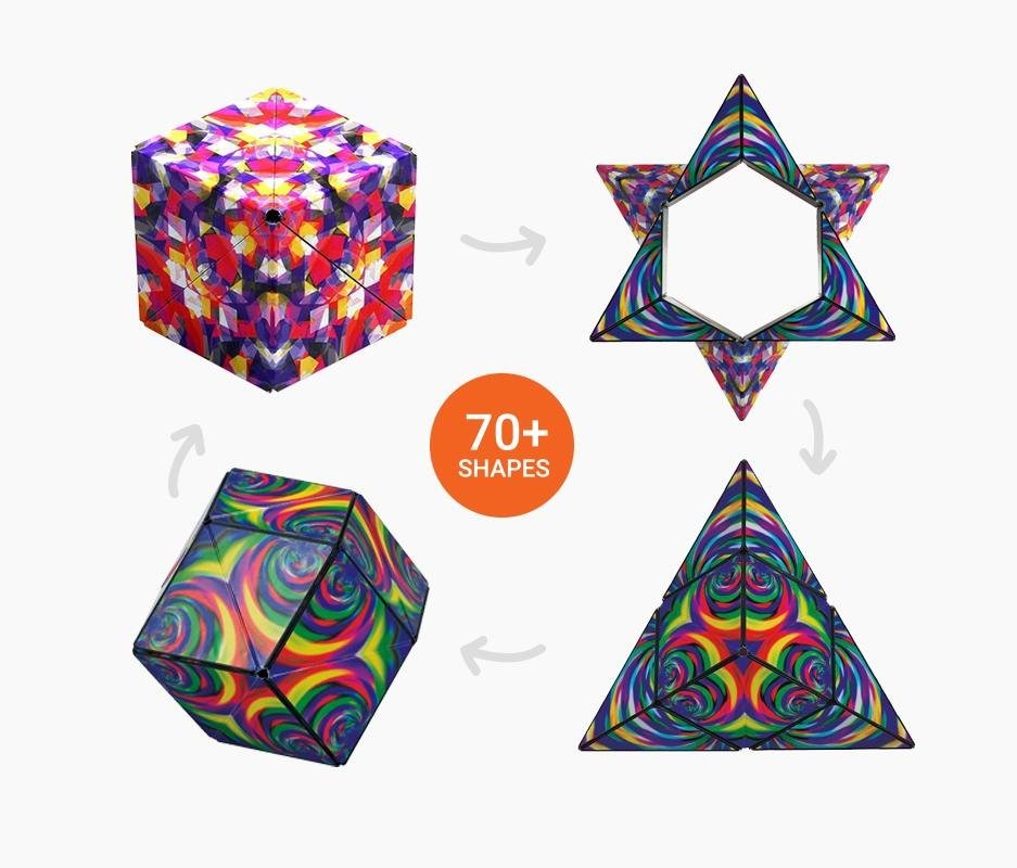 (🔥Mother's Day Hot Sale - Save 50% OFF) CHANGEABLE MAGNETIC MAGIC CUBE-Buy 4 Get Extra 20% OFF