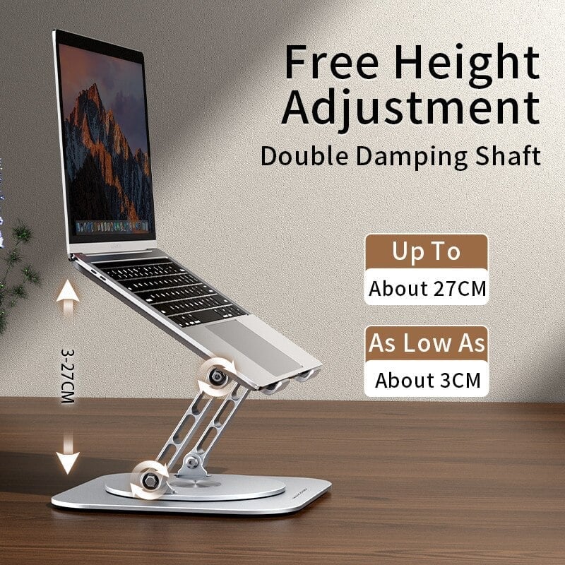 (🎄Christmas Hot Sale- 49% OFF)Laptop Stand Aluminum Alloy Rotating Bracket(FREE SHIPPING)
