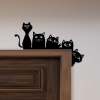 🐱2024 Christmas Gift 49% Off--Metal Adorable Cat Door Topper