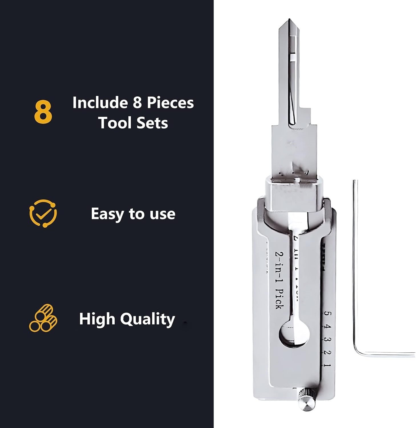 👍Last Day Promotion 50% OFF💥Stainless Steel Key Decoder