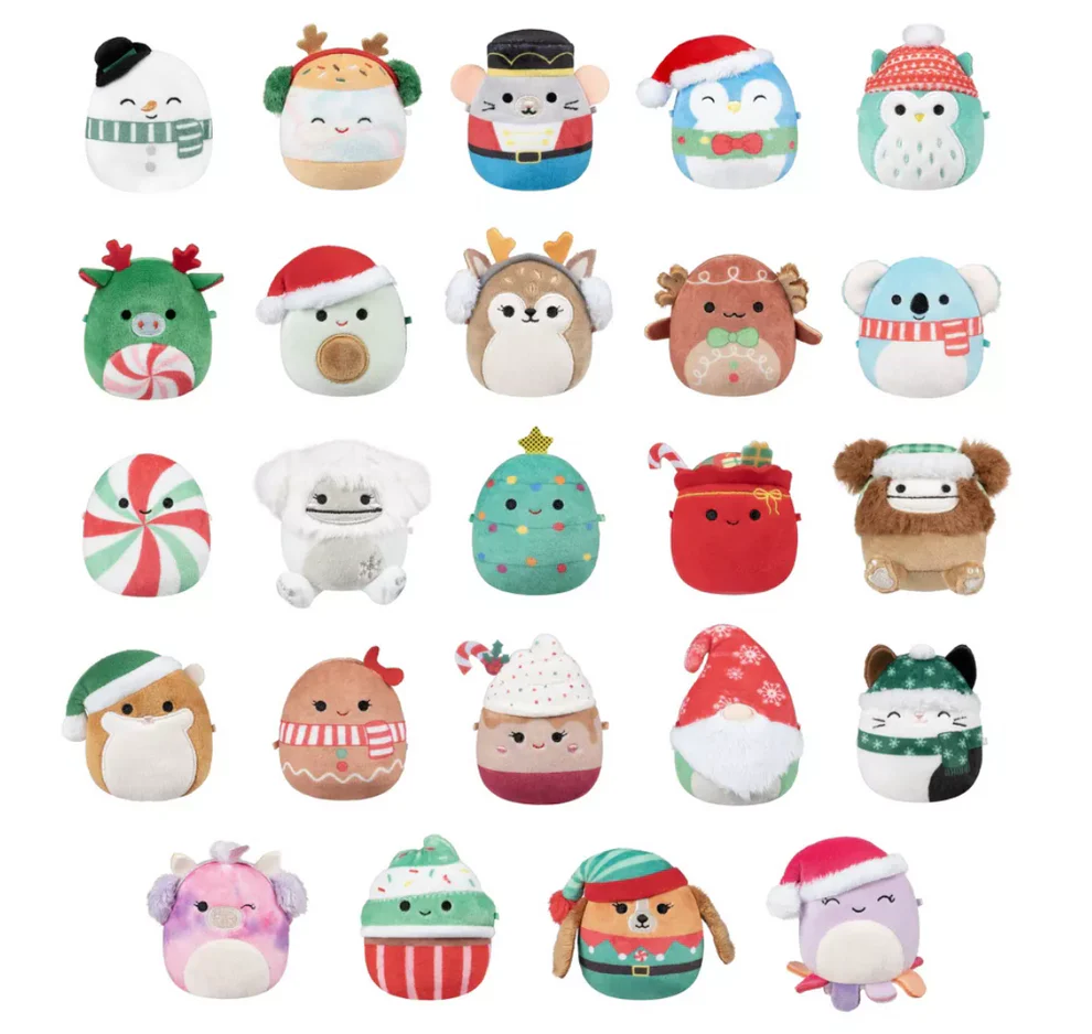 🔥Christmas Sale 60% OFF🎄Squishmallows Holiday Advent Calendar 2024