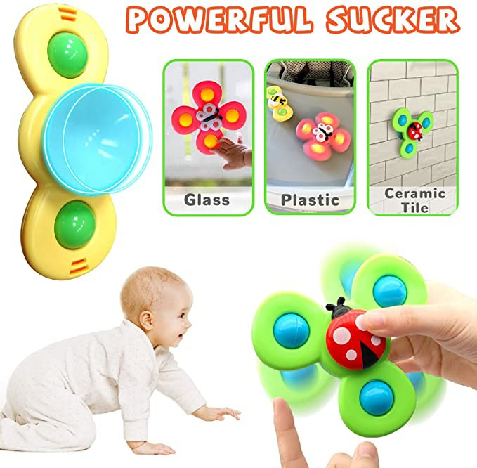 🧩Christmas Hot Sale🔥Suction Cup Spinner Toys