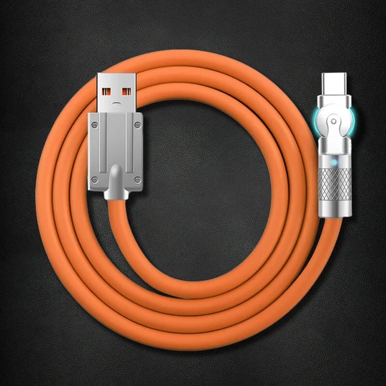 (🎄Christmas Hot Sale🔥🔥)180° Rotating Fast Charge Cable