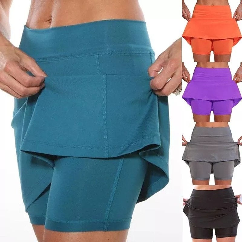 🔥 48% OFF🔥Anti-chafing Active Skort - Super Soft & Comfortable🍀