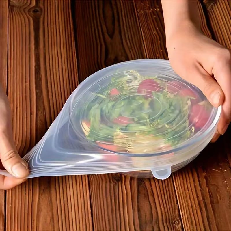 💥LAST DAY SALE 50% OFF💥6/12pcs Silicone Cover Stretch Reusable Lids