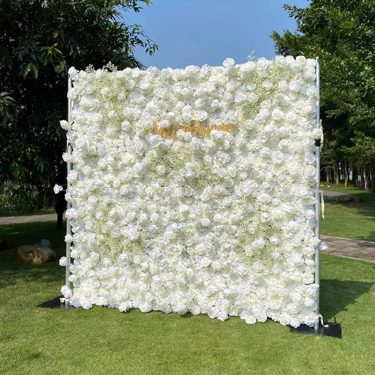 ✨This Week's Special Price🌸Handmade Roll-Up Fabric Flower Wall （Buy 2 Free Shipping）