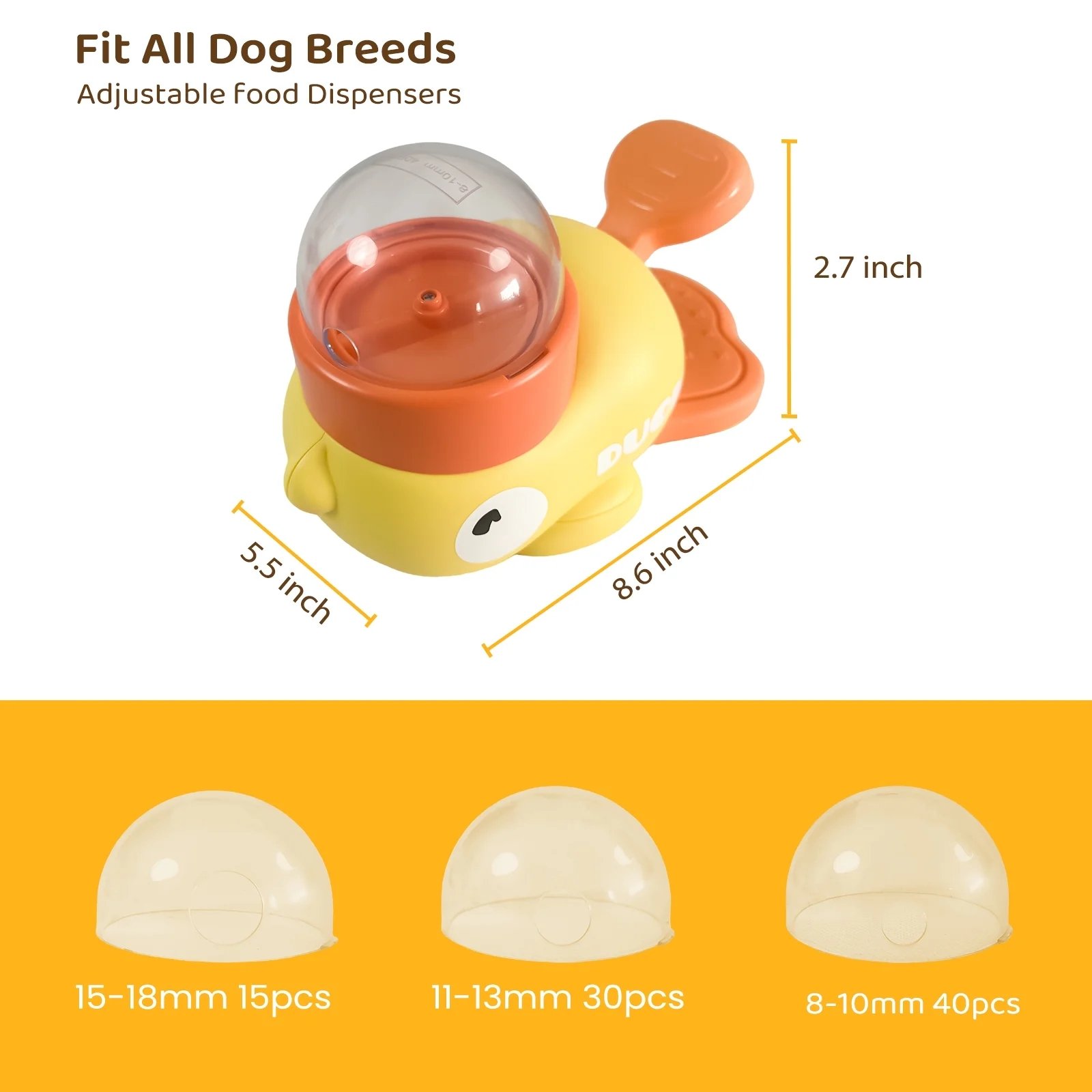🔥Last Day Promotion 70% OFF🔥Little Yellow Duck Pet Feeder⚡️Buy 2 Free Shipping