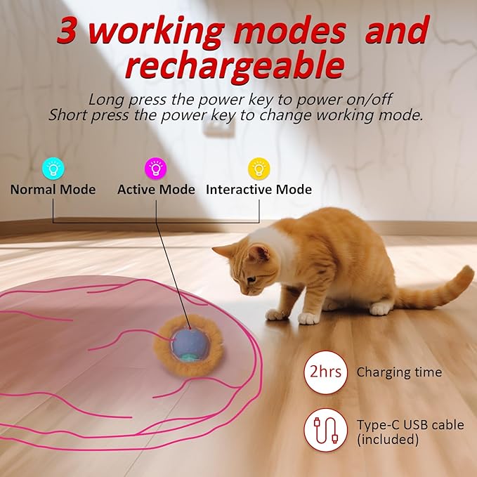 (🎄Christmas Hot Sale - 49% OFF) 2 in 1 Simulated Interactive Hunting Cat Toy