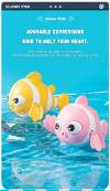 ⏰LAST DAY SALE 50% OFF💥Baby Bath Clownfish Wind-up Toy