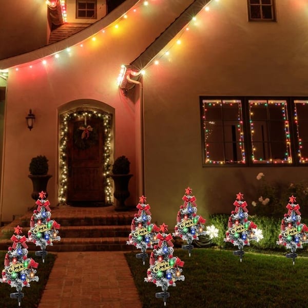 🔥LETZTER TAG 50 % RABATT🎄Solar Weihnachtsbaumlichter Außenbeleuchtung wasserdicht