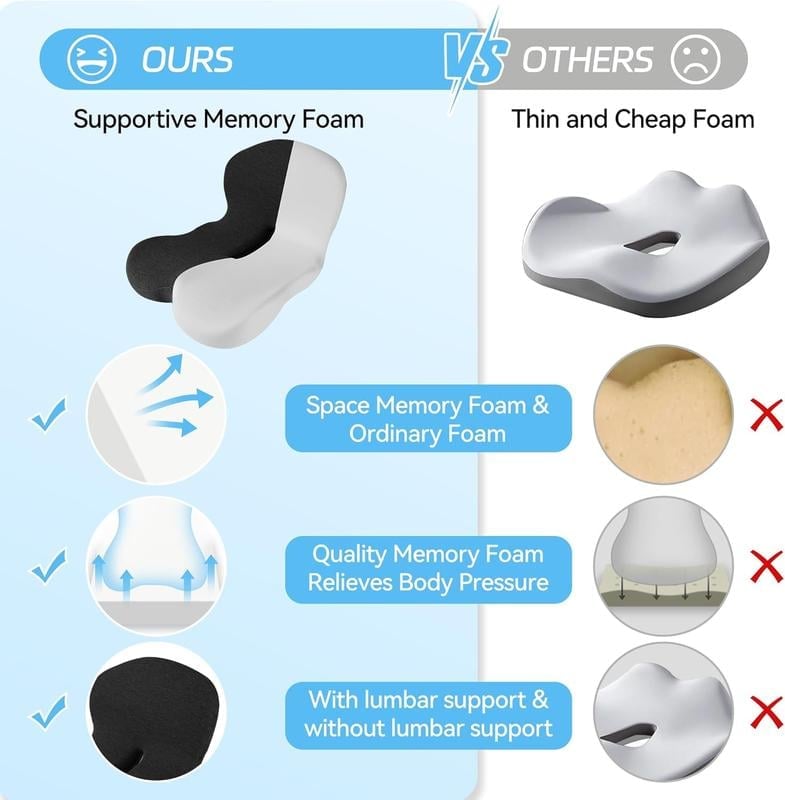 🔥Historical Lowest Price: Save 49%🔥Non-Slip Memory Foam Seat