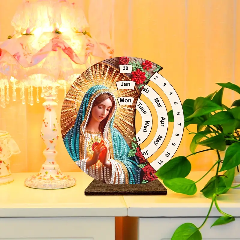 5D DIY Diamond Painting Maria Calendar Kit