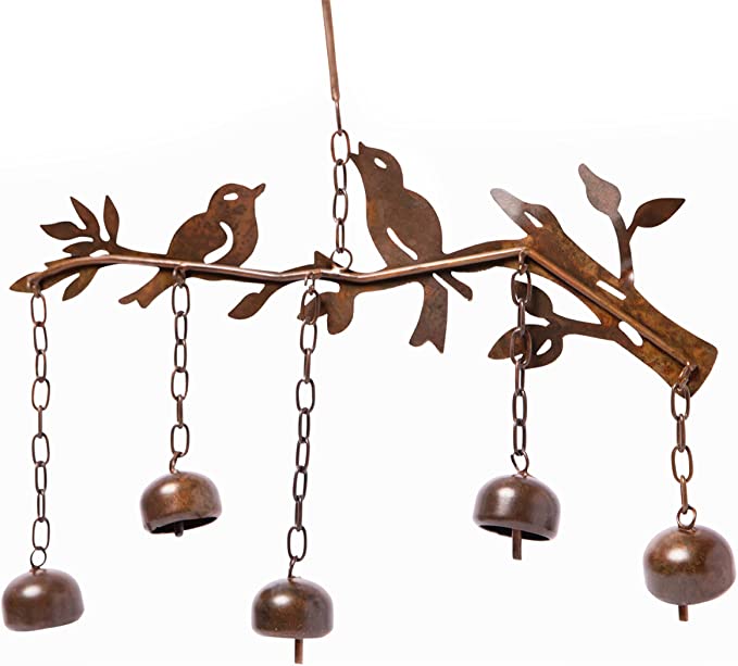 (🔥Mother's Day 2022 Deals - 50%OFF) Ancient Graffiti Birds w/Bells Wind Chime - Buy 2 Get Extra 10% OFF