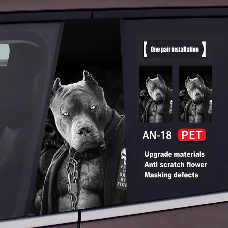 🔥Last Day Promotion 70% OFF🔥Custom Animal Series Car Door Sticker Set (2Pcs)