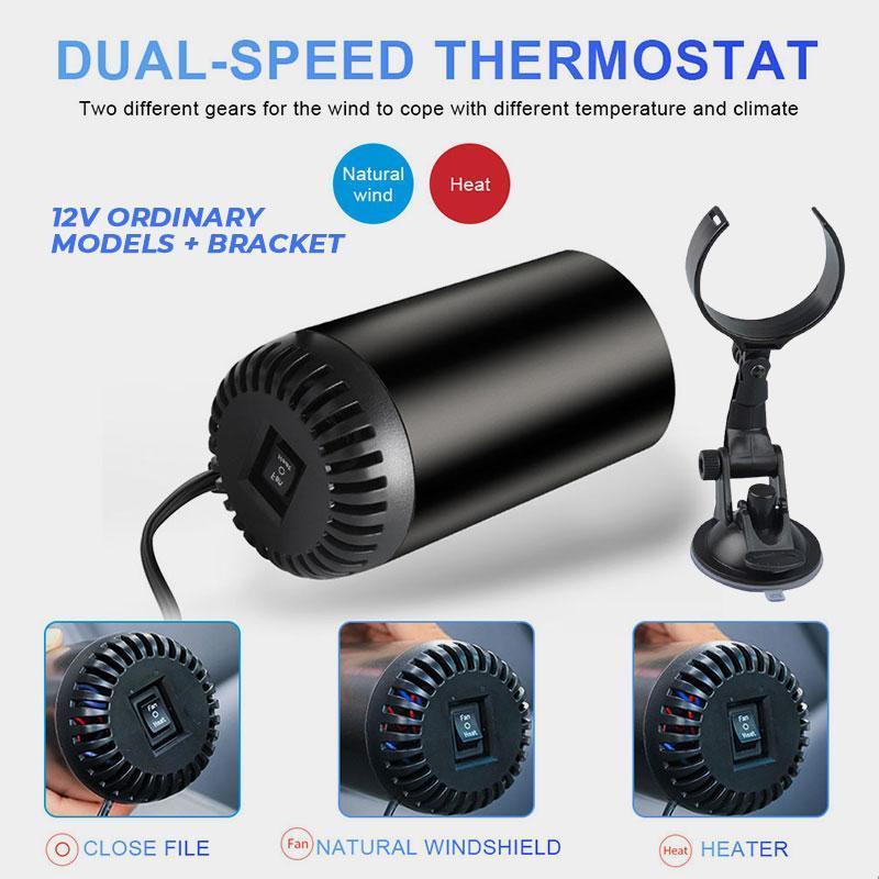 (🎄Christmas Hot Sale -48% OFF) Car Warm Air Blower, Buy 2 get Extra 10% OFF & Free Shipping