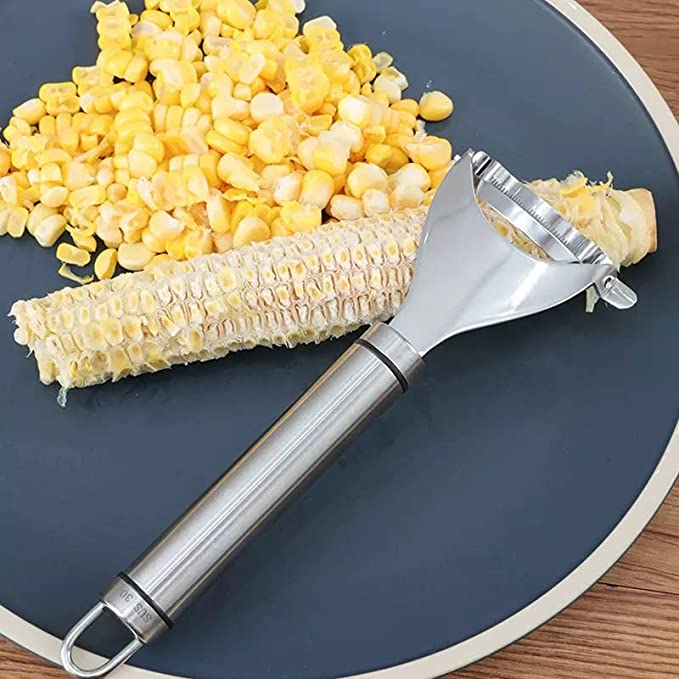 (🎄Early Christmas Sale - 48% OFF) Premium Stainless Steel Corn Peeler,Buy 5 Get 3 Free & Free Shipping