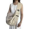 Dog Sling Carrier Evergreen 100% Organic Cotton For Cats too