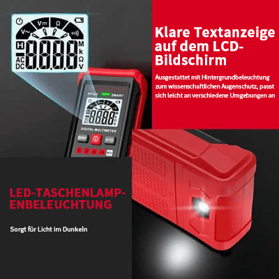 🏆Letzte 3 Tage Verkauf - 49 % Rabatt🔥Digitales Multimeter