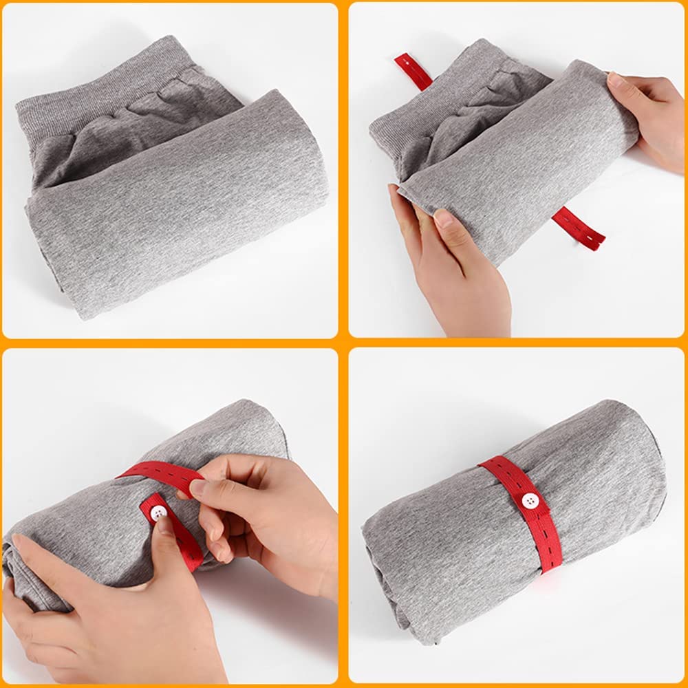 Last Day Promotion 48% OFF - Clothes Storage Elastic Band(10 pcs)