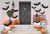 (🔥Halloween Hot Sale-48% OFF)Black Scary Bats for Halloween Yard Decoration