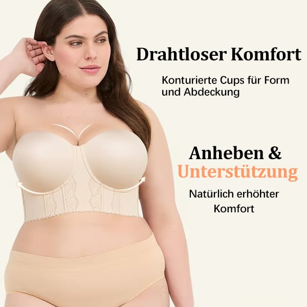 🔥Letzter Tag 49 % Rabatt 🔥2-in-1 Trägerloser Sculpting-BH – Hebt und formt