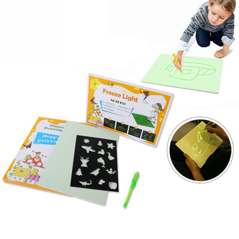 🎁2023-Christmas Hot Sale🎁🌟Magic LED Light Drawing Pad - Release the Creativity of Children!☀ - 50% OFF