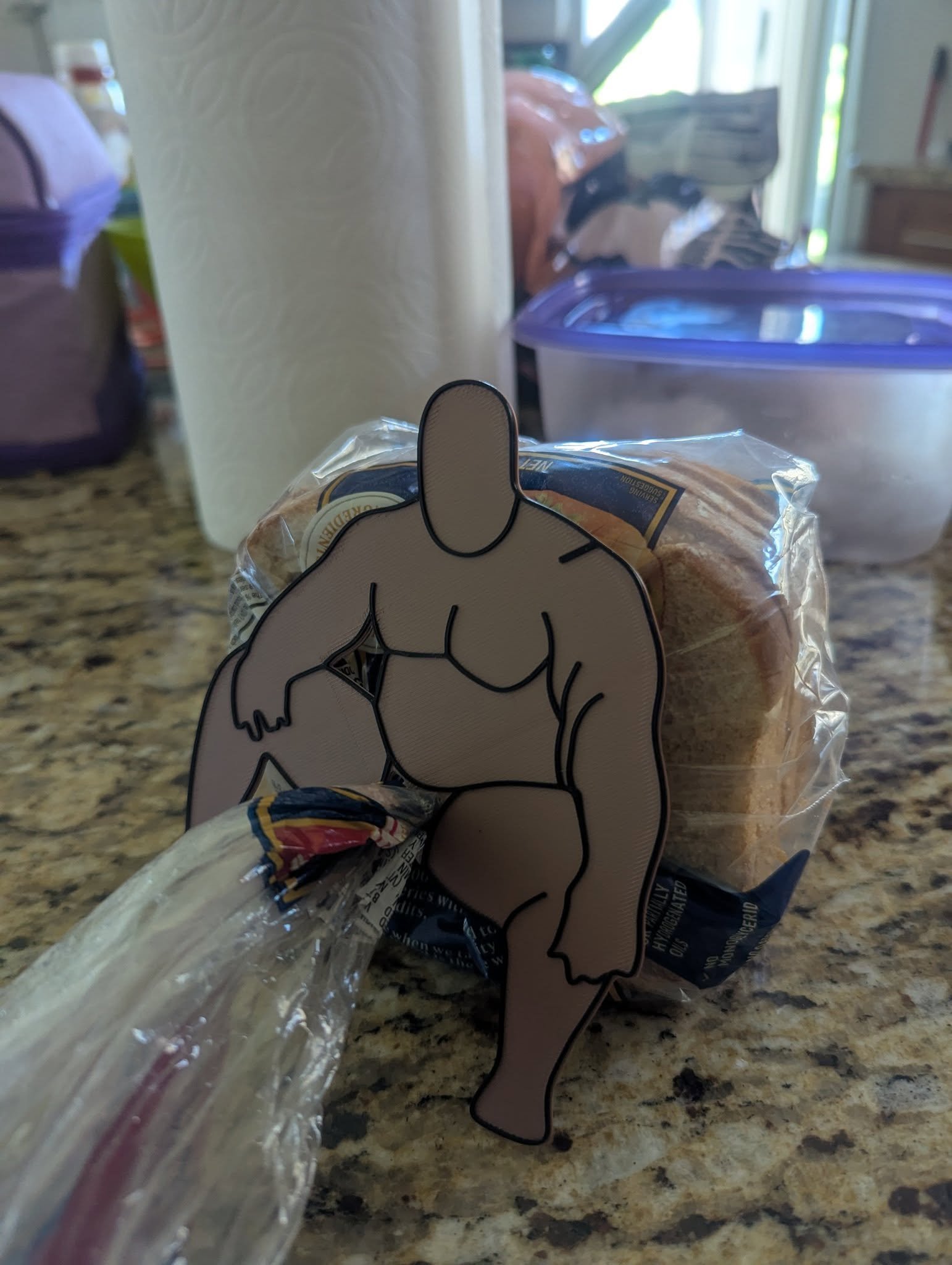 Funny Bread Tongs