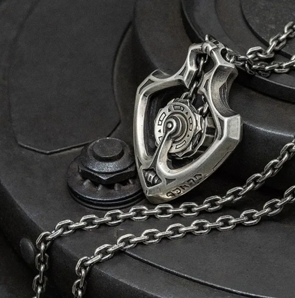 💥LAST DAY SALE 50% OFF💥Mechanical Rotatable Gear Pendant Necklace⚡BUY 2 FREE SHIPPING