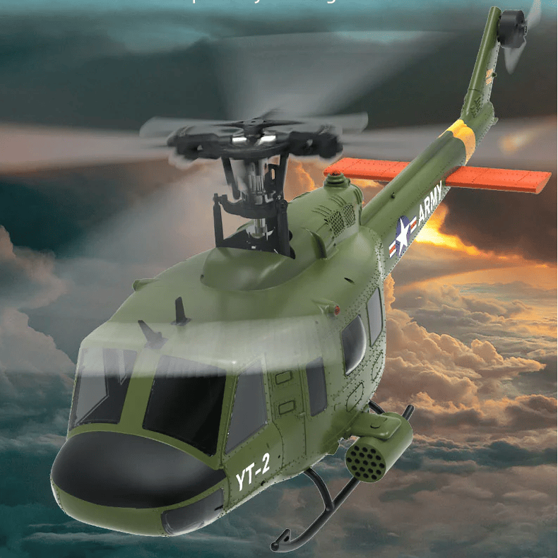 YuXiang F07 UH-1D Gyro Stabilized Helicopter-RTF