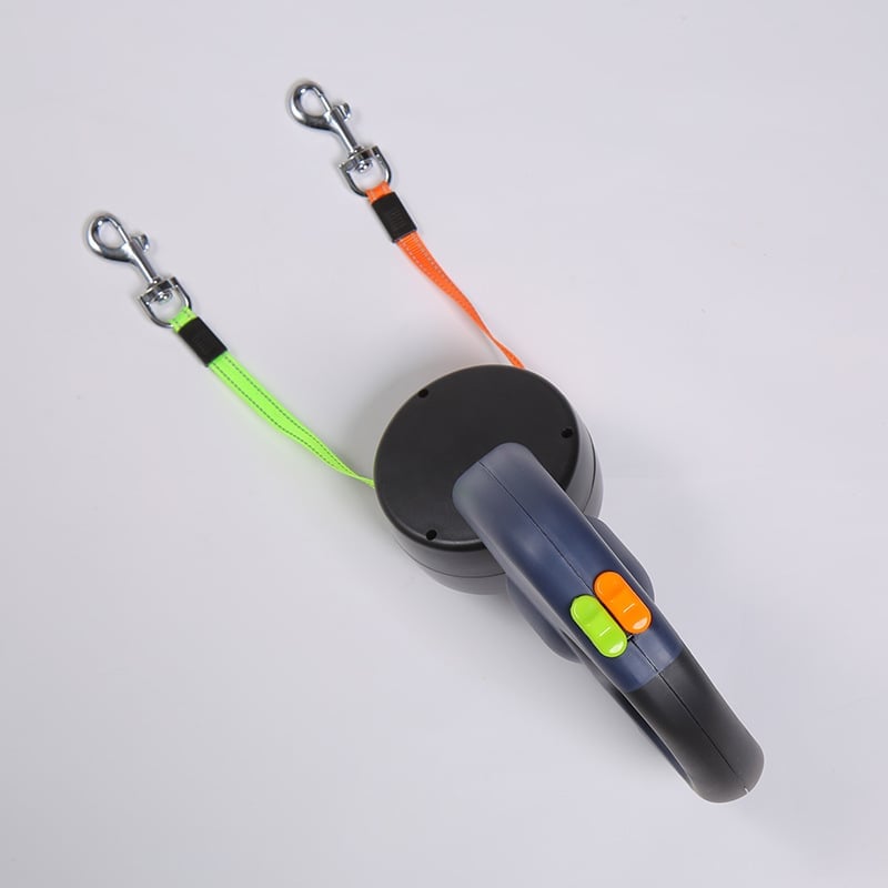 🔥Last Day 50% OFF🐕‍🦺Double-head design LED automatic retractable puppy leash