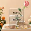 🔥Last Day Promotion 48% OFF - 🔥Acrylic Book Vase for Flowers(BUY 2 FREE SHIPPING NOW)