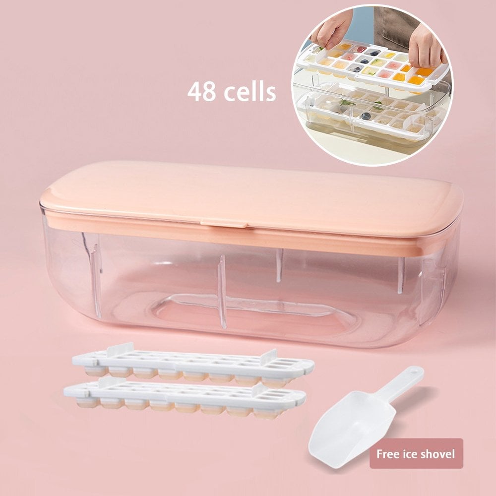 🔥Summer Hot Sale🔥Press Type Ice Cube Maker