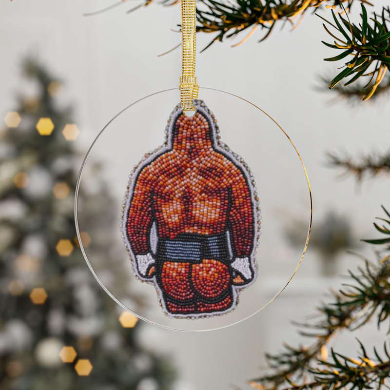 Funny Mike Tyson Ornament