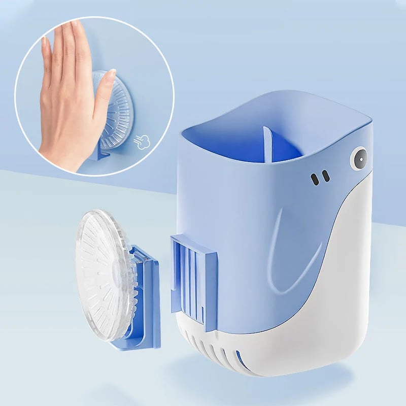 🎁TikTok Last Day Sale - 70% OFF🎉Wall-Mounted Suction Cup Toilet Cleaning Brush Set