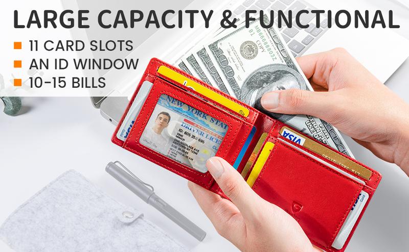 🔥Father's Day Sale -49% OFF!-Men's Slim Wallet with RFID Blocking