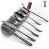 (SUMMER SALE - 50% OFF) New Upgrade Travel Utensils Set