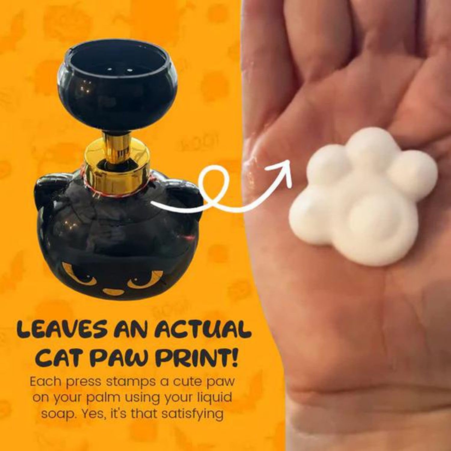 🔥Last Day Promotion 50% OFF🔥Black Cat Soap Dispenser