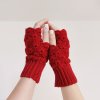 🎄TikTok Christmas Sale -70% OFF✨Hand Knitted Premium Wool Cozy Fingerless Gloves