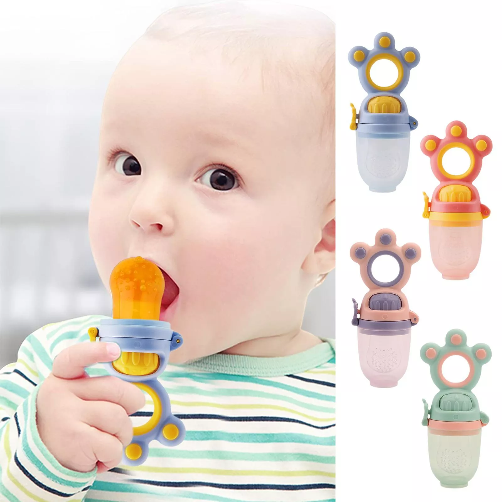 (🔥2025 NEW YEAR SALE - 50% OFF) Baby Food Feeder, 🔥Buy 2 Get 1 Free