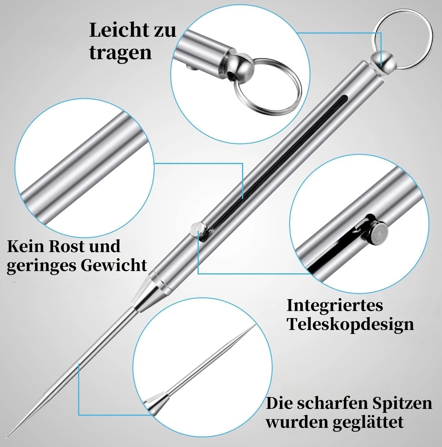 🔥Letzter Tag 50% RABATT -Titan Schlüsselanhänger