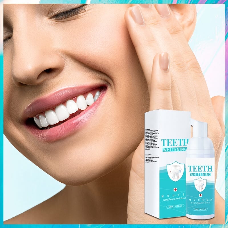 (🔥Last Day Promotion - 49% OFF) 👨‍⚕TEETH WHITENING MOUSSE