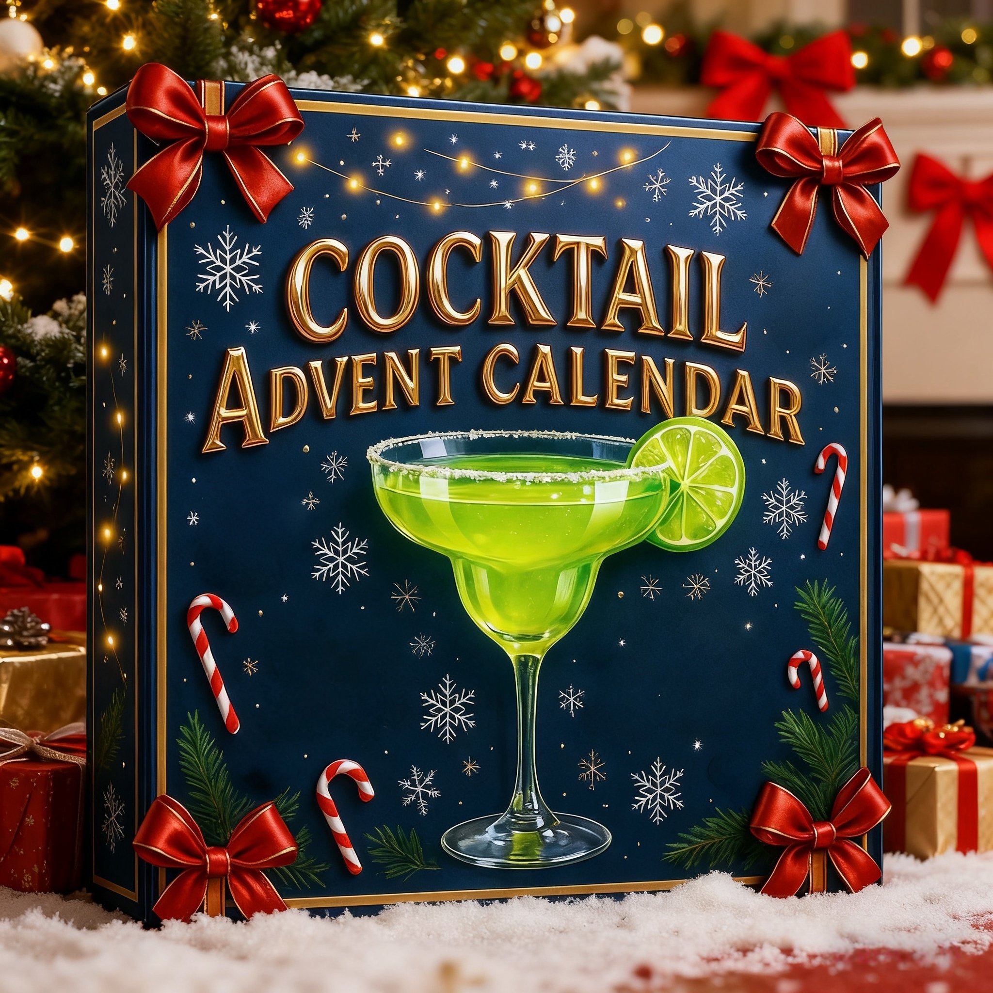 🔥Last Day 50% OFF -🎄2025 Cocktail Advent Calendar