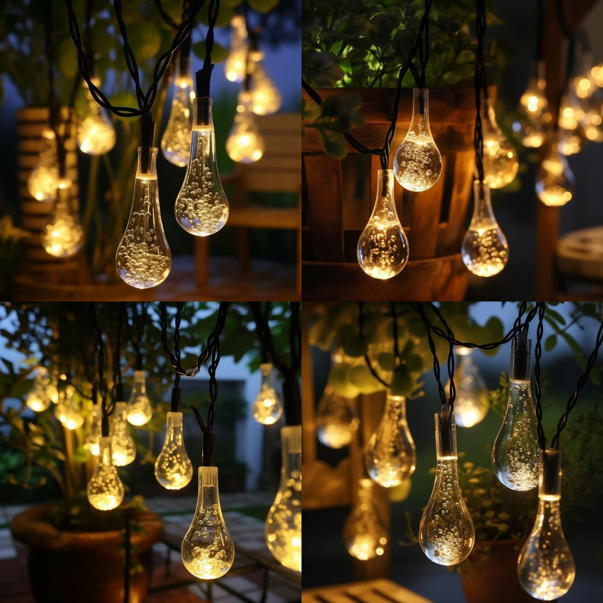 🔥LAST DAY 50% OFF🔥8 Modes Water Drop Solar Lights(Buy 2 Free Shipping)