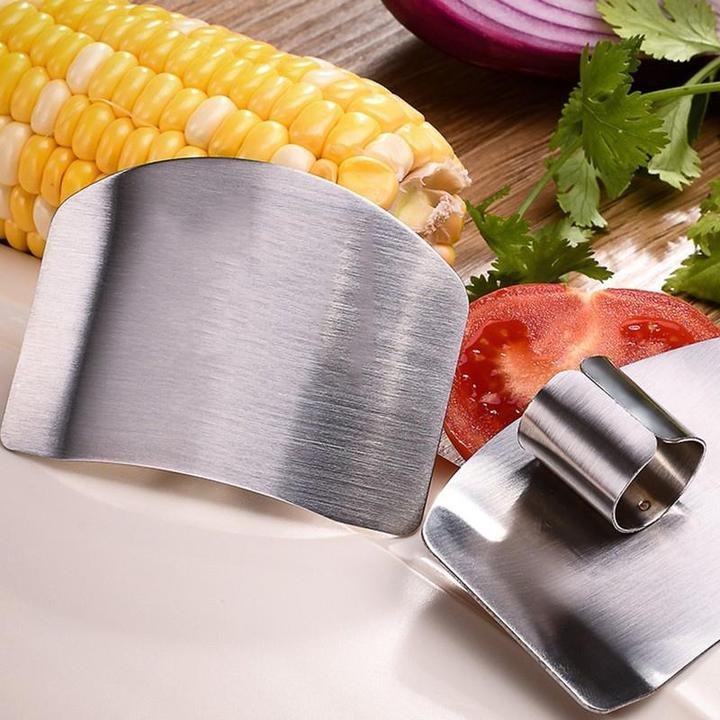 (🔥Mother's Day Sale- 50% OFF) Stainless Steel Finger Guard- Buy 5 Get 5 Free Only Today