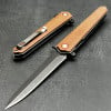 Dulotec K254-BL folding knife – Micarta handle and 8Cr stainless steel