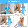 Dog Paw Cleaner, Washer, Buddy Muddy Pet Foot Cleaner for Small Medium Large Breed Dogs/Cats (with 3 absorbent towel)